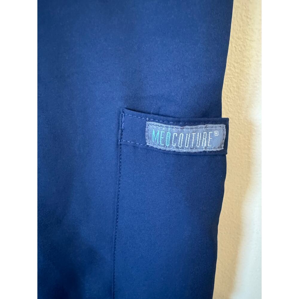 NWT MedCouture Insight Navy Scrub Pants XS Cargo Drawstring MC2702 - Picture 11 of 11